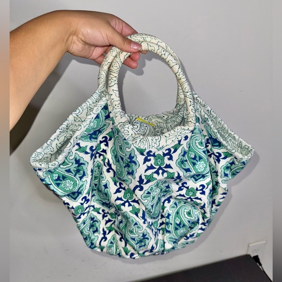 Roller Rabbit Bondi Beach Tote Bag Amani Amanda Turquoise - Picture 1 of 8